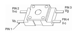 FSS low-profile force sensors pinout